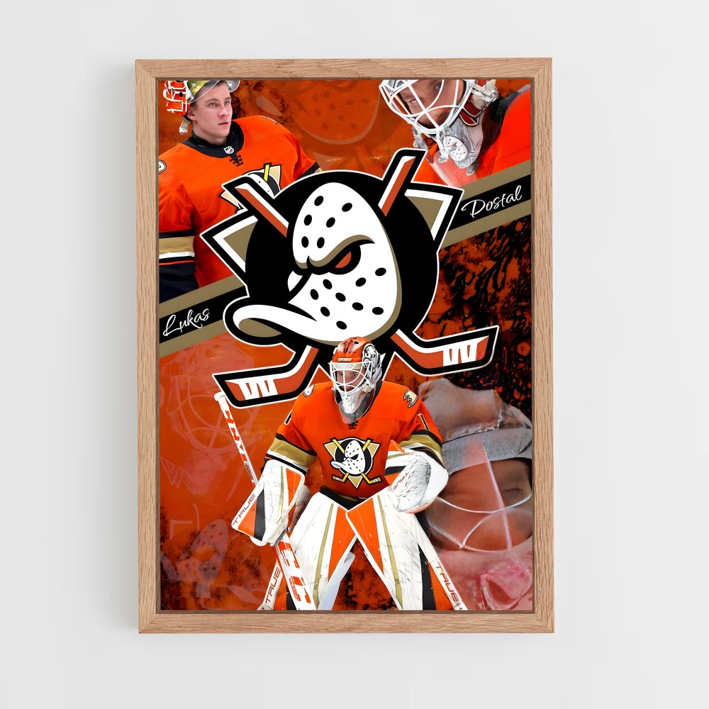Poster Anaheim Flyers – affiche Hockey sur glace (vue 4)